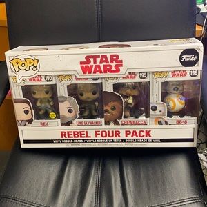 STAR WARS REBEL 4 pack EXCLUSIVE
